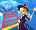 The course icon of the R/T variant with Rosalina (Halloween)