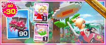 The Fire Rosalina Pack from the Bowser Tour in Mario Kart Tour