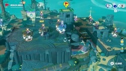 An example of the Toad's Cacophony battle in Mario + Rabbids Sparks of Hope