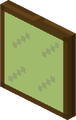Green Stained Glass Pane
