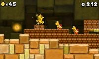 An early NSMB2 screenshot displayed a golden Mario.