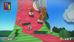 Ruddy Road in Paper Mario: Color Splash