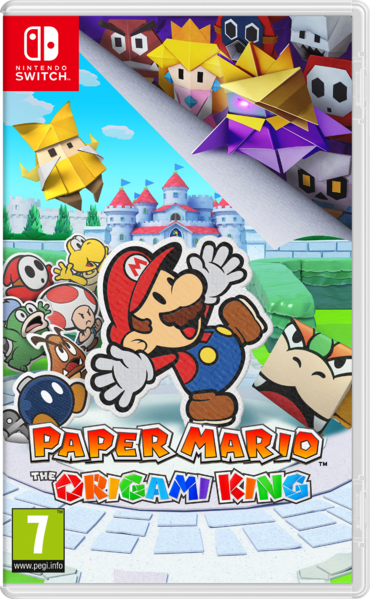 File:Paper Mario The Origami King Europe cover.png