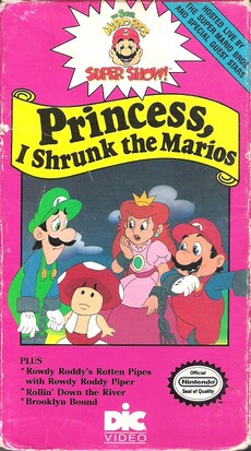 The Super Mario Bros. Super Show!: Princess, I Shrunk the Marios VHS