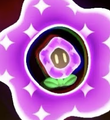 The purple variant of the Wonder Flower