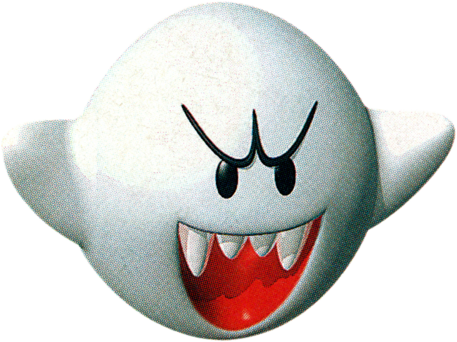 File:SM64 Big Boo Artwork.png - Super Mario Wiki, the Mario encyclopedia