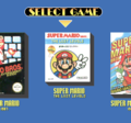 Game selection menu screen (European, Super Mario Bros.: The Lost Levels)