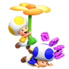 Artwork for Blue & Yellow Toads in SMBW