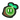 A green Wonder Seed icon from Super Mario Bros. Wonder