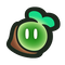 A green Wonder Seed icon from Super Mario Bros. Wonder