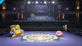 Kirby and King Dedede in the Punch-Out!! Boxing Ring