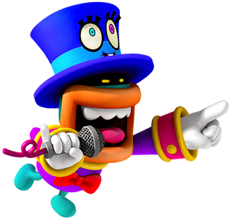 MC Ballyhoo & Big Top's Spirit sprite from Super Smash Bros. Ultimate