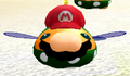 Screenshot of a Swipin' Stu with Mario's cap from Super Mario Sunshine