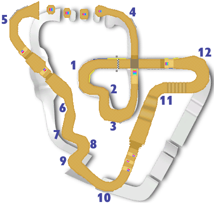 File:Wario Stadium Mario Kart DS 8 track layout comparison MKDS focus.webp