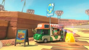 A Yoshi's location in Mario Kart World