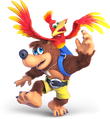 Banjo & Kazooie artwork for Super Smash Bros. Ultimate