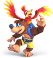 Banjo & Kazooie artwork for Super Smash Bros. Ultimate