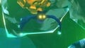 A dark-blue bat in Donkey Kong Bananza