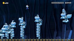 Dry Bones Stampede from Super Mario Maker