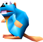 Gnawty - Super Mario Wiki, the Mario encyclopedia