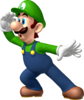 Official artwork of Luigi.