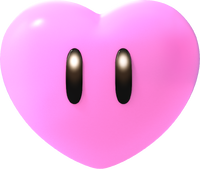 Artwork of the Heart from Mario Kart Tour.