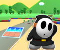 The course icon of the Reverse variant with Black Shy Guy