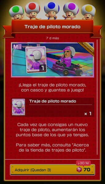 File:MKT Tour113 Mii Racing Suit Shop Purple ES-MX.jpg