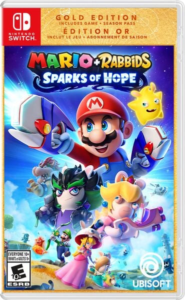 File:Mario + Rabbids Sparks of Hope Gold Edition North America boxart.jpg