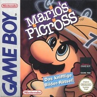 German box art for Mario's Picross