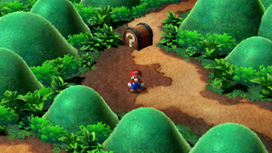 Second Treasure in Mushroom Way of Super Mario RPG.