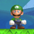 Squared screenshot of Small Luigi from New Super Mario Bros. U.