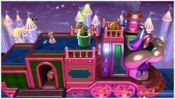 The train engine of The Bowser Express in Super Mario 3D World + Bowser's Fury