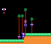 Mario in World 5-2 of Super Mario Bros. 2.