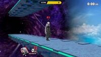 Sephiroth enters the Classic Mode's Bonus Game in Super Smash Bros. Ultimate