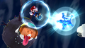 The Spooky Speedster races Mario in Ghostly Galaxy