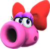 A red Birdo (with somewhat the colors of regular Birdo)'s  head icon in Mario & Sonic at the Olympic Games Tokyo 2020