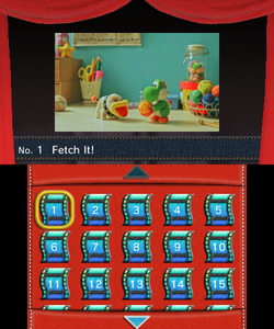 Behind-the-scenes video/look at the Poochy & Yoshi's Woolly World