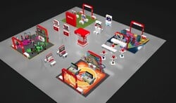 Layout for Nintendo's 2017 Summer of Play Tour