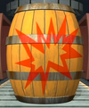 An Explosive Barrel from the Donkey Kong Country TV Show.