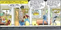 The World Trade Center station in the Game Boy comic In the Palm of Your Hand...