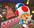 The course icon of the Trick variant with Toad (Tourist)