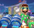The course icon of the T variant with Luigi (Vacation)