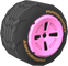 The Std_BlackPink tires from Mario Kart Tour