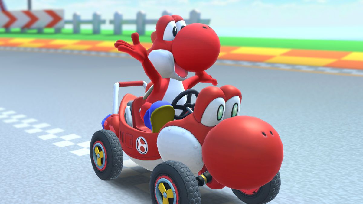 File:MKT Red Yoshi 2.jpg - Super Mario Wiki, the Mario encyclopedia