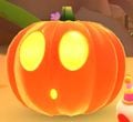 Shy Guy Jack-o'-lantern in Wii Maple Treeway