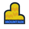 A sticker from Mario Kart World