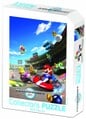 A Mario Kart Wii collector's puzzle showing artwork of a race at Luigi Circuit