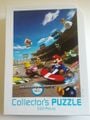 A Mario Kart Wii collector's puzzle showing artwork of a race at Luigi Circuit