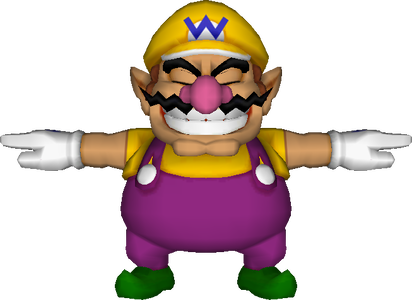 Wario's model from Mario Party 5.